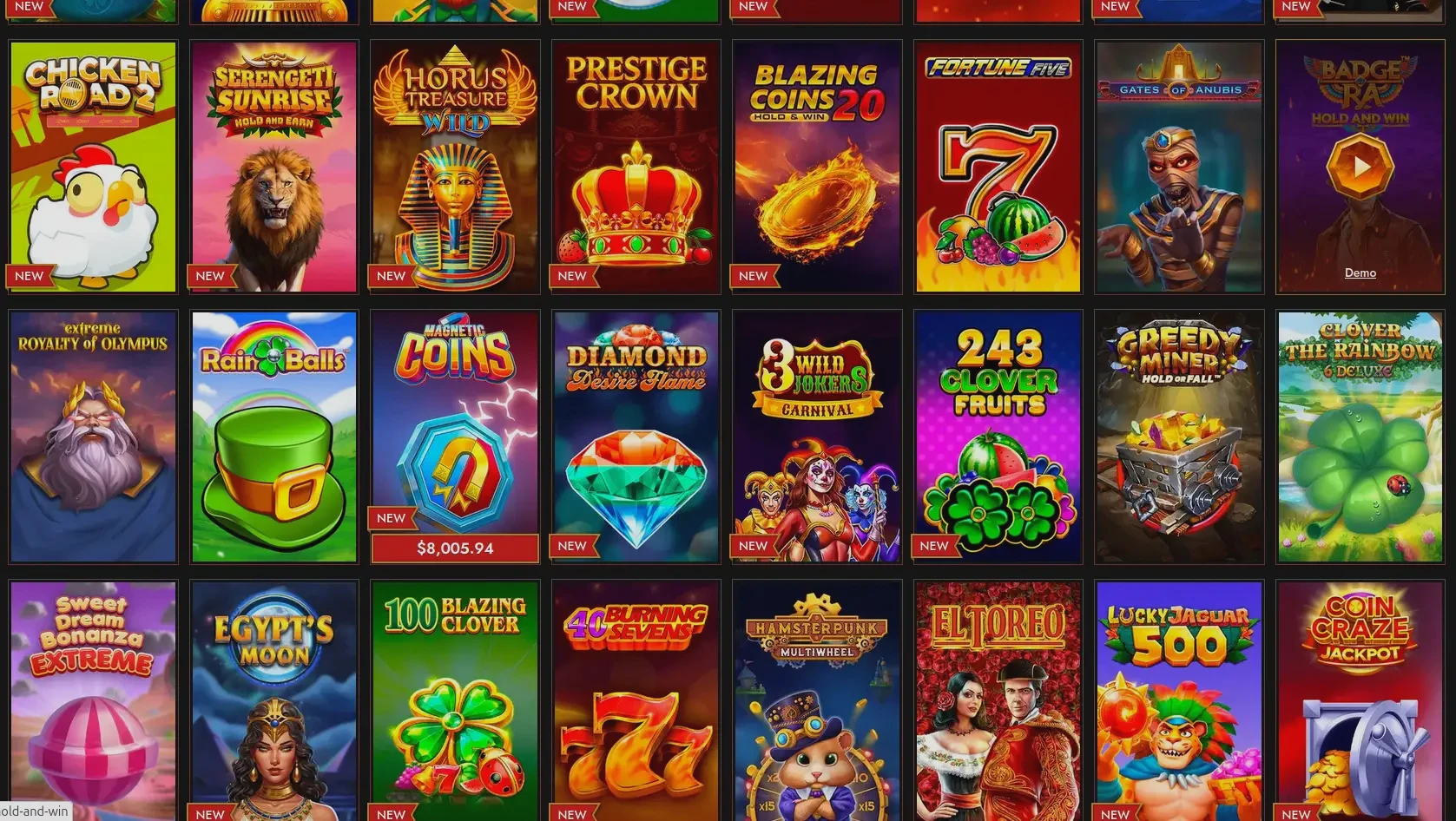Zet Casino gry online